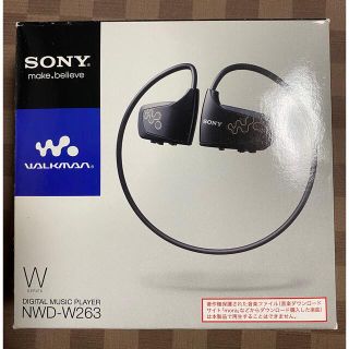 ソニー(SONY)のSONY ウォークマン Wシリーズ NWD-W263(L)(ポータブルプレーヤー)