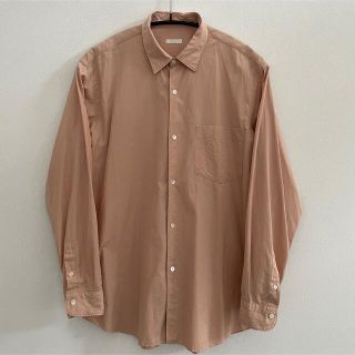 コモリ(COMOLI)のmyeong様専用18SS comoli コモリシャツ サンドピンクサイズ2美品(シャツ)