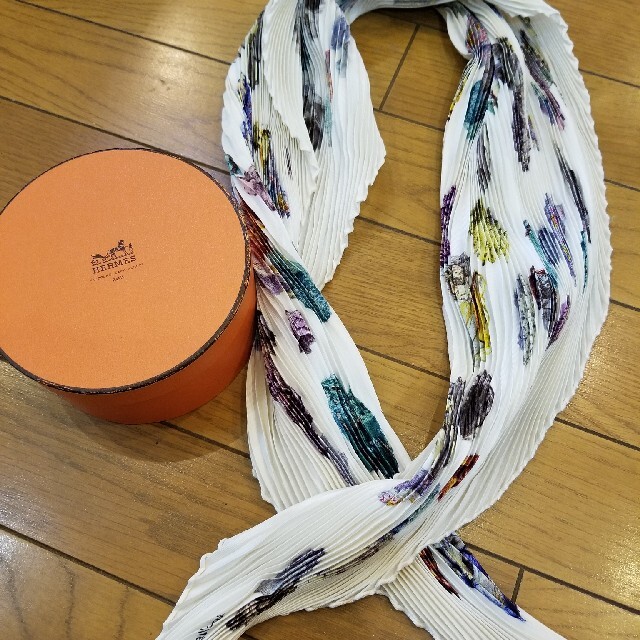 確実本物!エルメス カレプリーツ90 美品 ヴィンテージエルメス