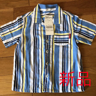 ムージョンジョン(mou jon jon)の新品　ムージョンジョン半袖シャツ　100センチ(Tシャツ/カットソー)