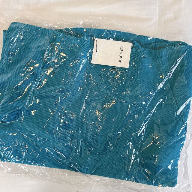 machatt マチャット ホールガーメント ブルー レディースのトップス(カットソー(半袖/袖なし))の商品写真