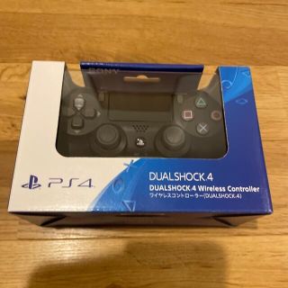 プレイステーション4(PlayStation4)の新品未使用　DUALSHOCK4 PS4純正コントローラー　黒(その他)