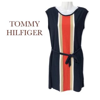 トミーヒルフィガー(TOMMY HILFIGER)のトミーヒルフィガー ワンピース ノースリーブ TOMMY HILFIGER (ひざ丈ワンピース)