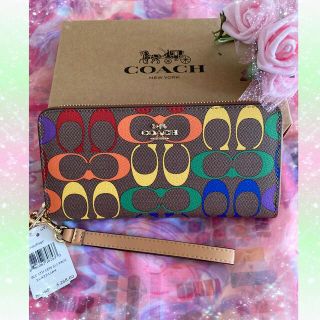 コーチ(COACH) シグネチャー 財布(レディース)(パープル/紫色系)の ...