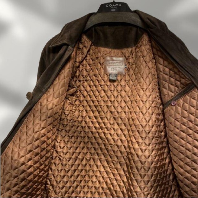 COACH(コーチ)の破格、 COACH コート スエード メンズのジャケット/アウター(カバーオール)の商品写真