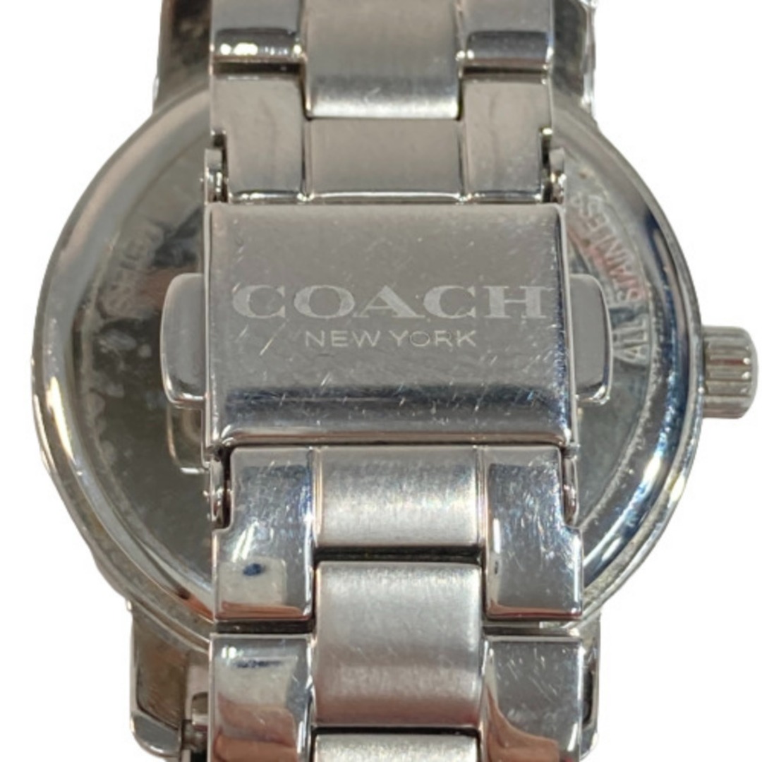 COACH(コーチ)の◎◎COACH コーチ 腕時計 CA.113.7.14.1528 ホワイト x シルバー クォーツ クオーツ レディース レディースのファッション小物(腕時計)の商品写真