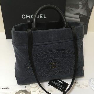 シャネル(CHANEL)の専用♡超美品 ★シャネル ショルダー トートバッグ デニム 23番台 正規品(ショルダーバッグ)