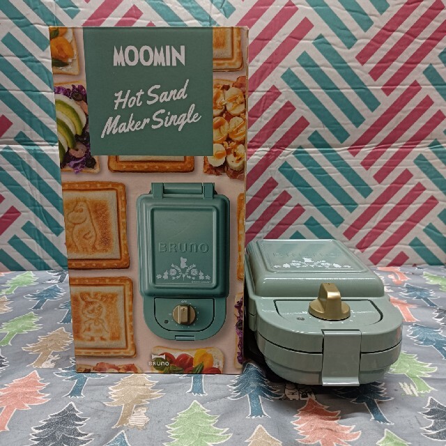 BRUNO MOOMIN シングル ホットサンドメーカー