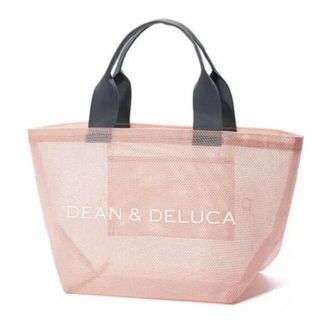 ディーンアンドデルーカ(DEAN & DELUCA)のDEAN&DELUCA メッシュトートバッグ S スモークピンク(トートバッグ)