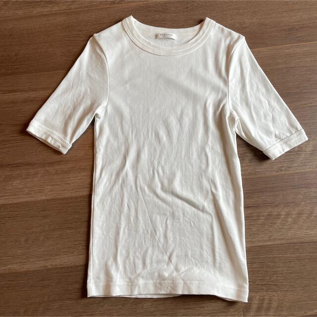 MACPHEE(マカフィー)のシルキーフライスハーフスリーブプルオーバー レディースのトップス(Tシャツ(半袖/袖なし))の商品写真