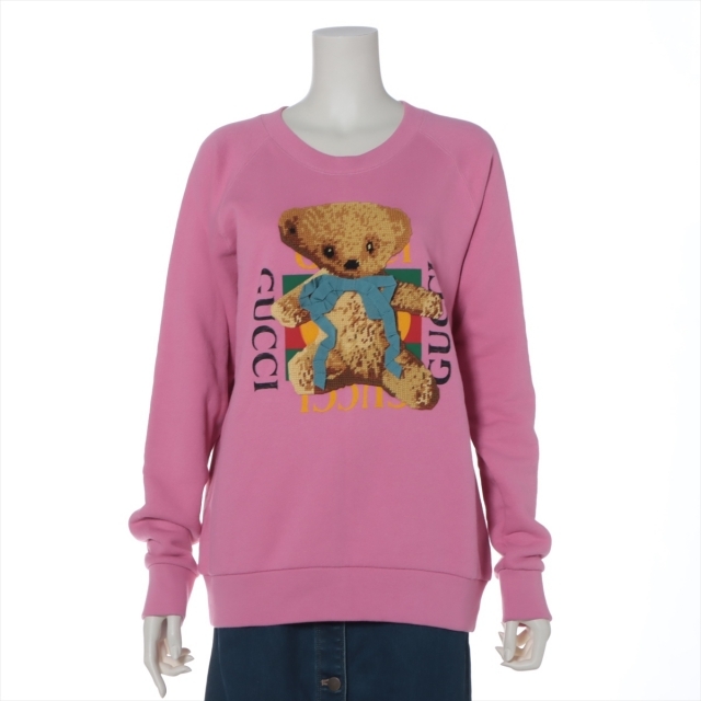 GUCCI - グッチ  コットン XS ピンク レディース その他トップス