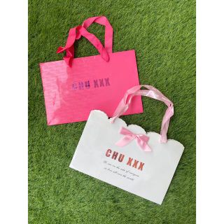 チュー(CHU XXX)のCHU XXX チュウ ショッパー 紙袋 ショップ袋 手提げバック リボン(ショップ袋)