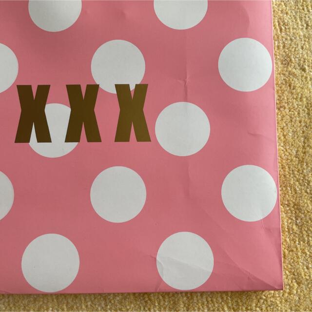 CHU XXX(チュー)のCHU XXX チュウ ショップ袋 ショッパー 紙袋 手提げ鞄 水玉 ピンク レディースのバッグ(ショップ袋)の商品写真