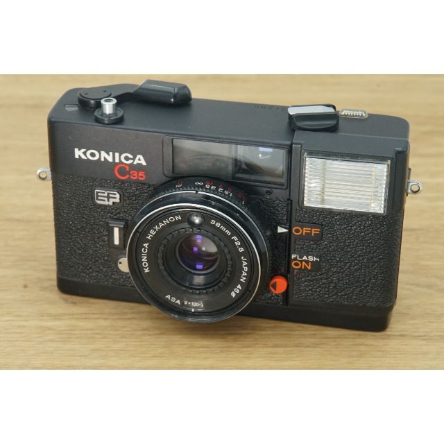 少なめアタリ9645 モルト交換 Konica コニカ C35 EF 38mm 2.8