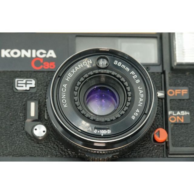 日本王者 9645 モルト交換 Konica コニカ C35 EF 38mm 2.8 | www