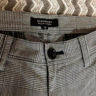 バーバリーブラックレーベル(BURBERRY BLACK LABEL)のバーバリブラックレーベル　グレーンチェックパンツ(その他)