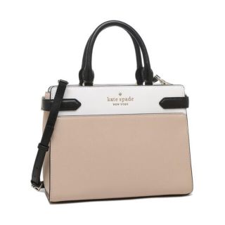 ケイトスペードニューヨーク(kate spade new york)のハンドバッグ ショルダーバッグ ライトベージュ マルチ(ショルダーバッグ)