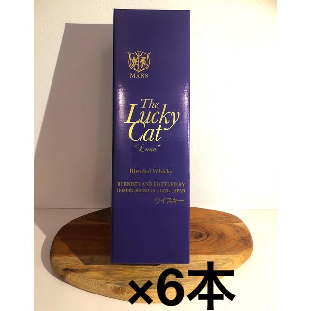 マルス　ラッキーキャット　ルナ×6本 食品/飲料/酒の酒(ウイスキー)の商品写真