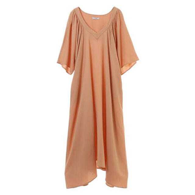 CLANE(クラネ)のCLANE / クラネ LINEN RAYON V-NECK OP レディースのワンピース(ロングワンピース/マキシワンピース)の商品写真