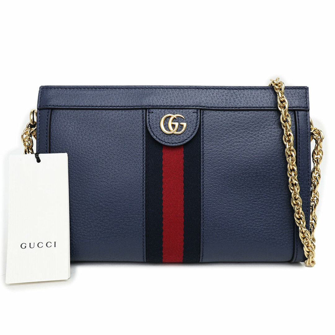 特別訳あり特価】 Gucci - 青（未使用 展示品） ショルダーバッグ