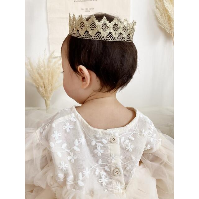 baby crown ハンドメイドのキッズ/ベビー(その他)の商品写真