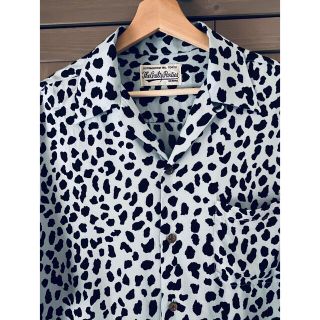 WACKO MARIA - WACKO MARIA レオパード ライトブルー 21SS-WMS-HI05 L