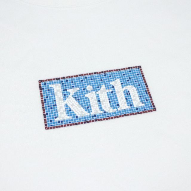 20SS KITH Mosaic Box Logo Tee 白 XL