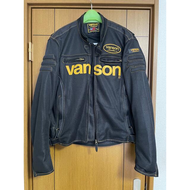 VANSON(バンソン)のしば様 専用 Vanson メッシュ ジャケット XL 黒／黄 VS19107S 自動車/バイクのバイク(装備/装具)の商品写真