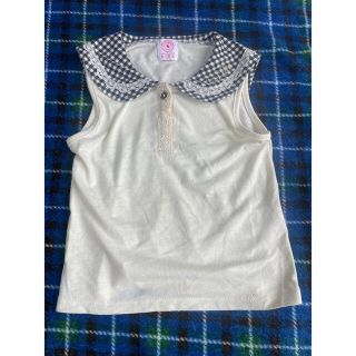 アクシーズファム(axes femme)のaxes femme KIDS ギンガムチェックタンクトップ 110cmSS(Tシャツ/カットソー)