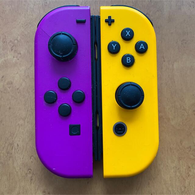 Nintendo Switch ジョイコン パープル＆オレンジ(L：ジャンク)