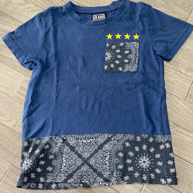 しまむら(シマムラ)の120cm Tシャツ キッズ/ベビー/マタニティのキッズ服男の子用(90cm~)(Tシャツ/カットソー)の商品写真