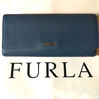 フルラ(Furla)のFURLA ブルー長財布(財布)
