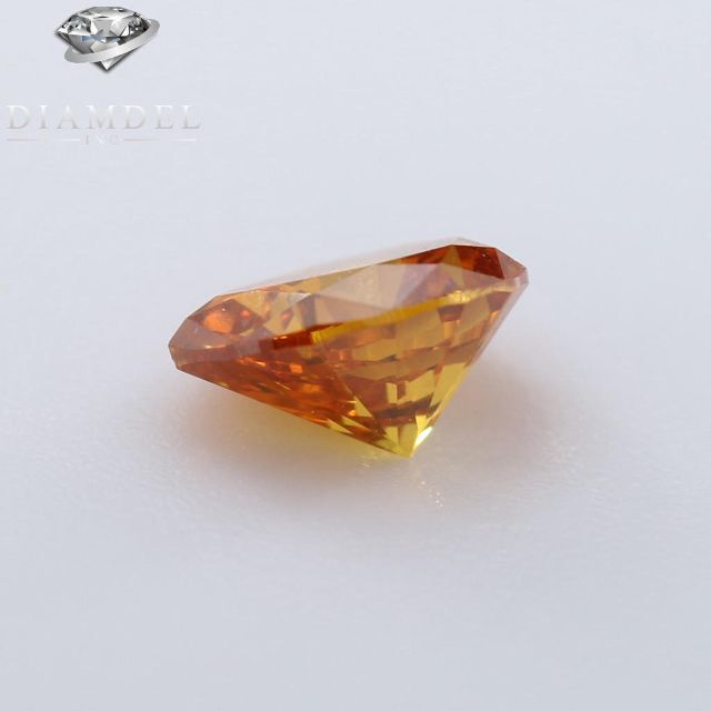 オリンジダイヤモンドルース/ F.D.Y ORANGE/ 0.342 ct