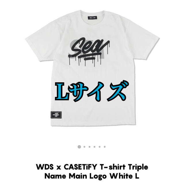 【L】CASETiFY × WDS SEA T-SHIRT