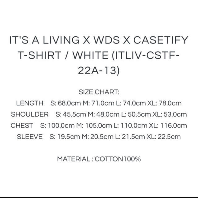 IT'S A LIVING X WDS X CASETIFY T-SHIRT 6