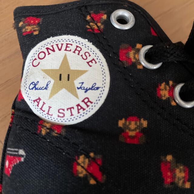 CONVERSE(コンバース)のスーパーマリオ　converse 15㎝ キッズ/ベビー/マタニティのキッズ靴/シューズ(15cm~)(スニーカー)の商品写真