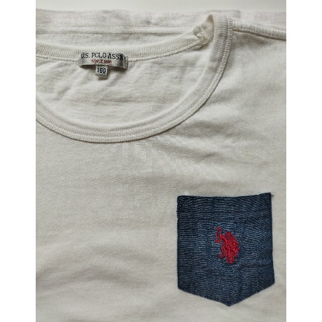 U.S.POLO ASSN.半袖Tシャツ 160 キッズ/ベビー/マタニティのキッズ服男の子用(90cm~)(Tシャツ/カットソー)の商品写真