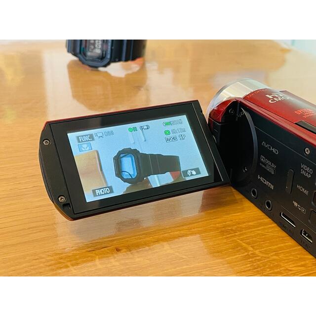 Canon(キヤノン)の値下げ【ビデオカメラ】Canon iVIS HF R31 (大容量バッテリー付) スマホ/家電/カメラのカメラ(ビデオカメラ)の商品写真