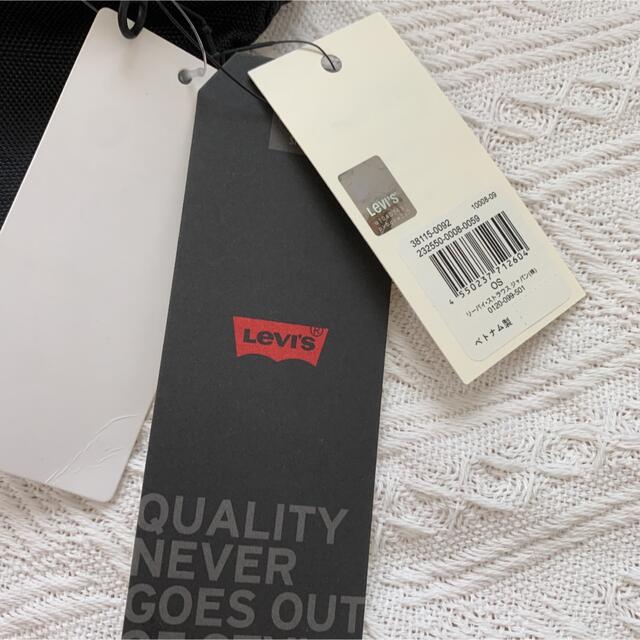 Levi's(リーバイス)の【新品】Levi’s for earth Black ウエストポーチ 未使用 レディースのバッグ(ボディバッグ/ウエストポーチ)の商品写真