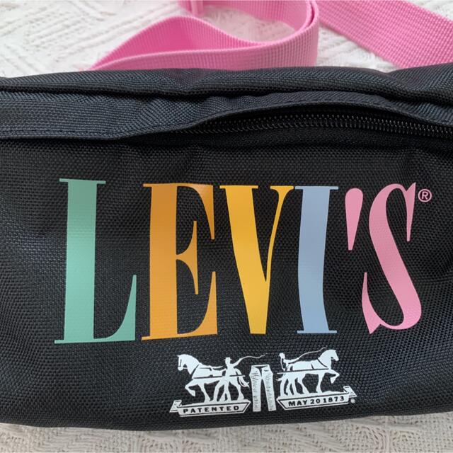 Levi's(リーバイス)の【新品】Levi’s for earth Black ウエストポーチ 未使用 レディースのバッグ(ボディバッグ/ウエストポーチ)の商品写真