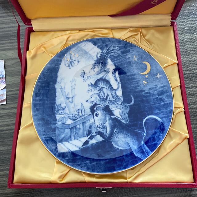 MEISSEN - 【美品】マイセン イヤープレート1991年 ブレーメンの音楽隊