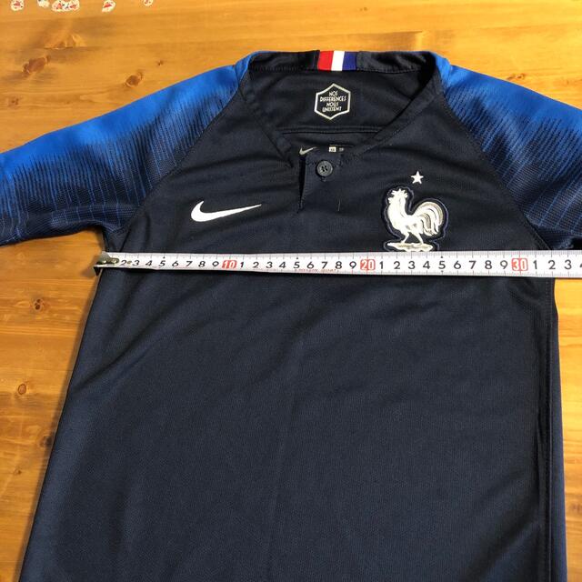 NIKE(ナイキ)のフランス　サッカー　ナイキ　ユニフォーム キッズ/ベビー/マタニティのキッズ服男の子用(90cm~)(Tシャツ/カットソー)の商品写真