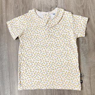 futafuta - レモン柄 襟つきTシャツ