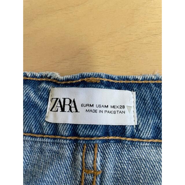 ZARA(ザラ)のZARA  デニム　ミニスカート　M レディースのスカート(ミニスカート)の商品写真