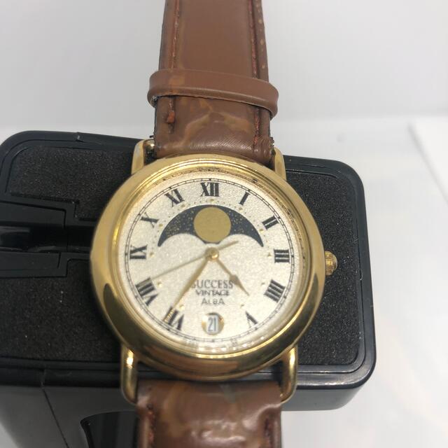 ALBA - 人気のムーンフェイズSEIKO ALBAムーンメンズの通販 by ALBA - 人気のムーンフェイズSEIKO ALBAムーンメンズの通販 by