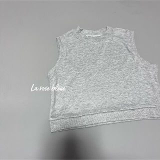 ザラキッズ(ZARA KIDS)の〈アウトレット〉SALE！リブクロップド丈トップス150(Tシャツ/カットソー)