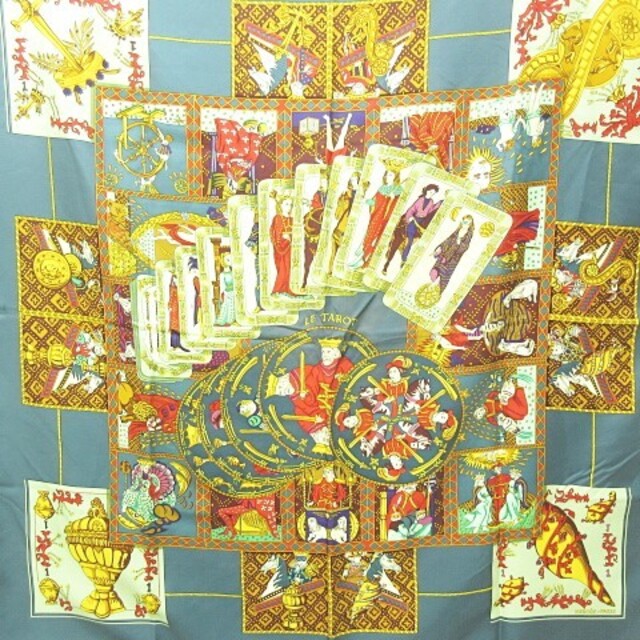 Hermes - エルメス HERMES カレ90 Le Tarot タロットカード スカーフ