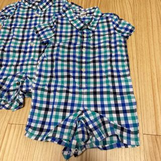 ベビーギャップ(babyGAP)のベビーギャップ　ロンパース　カバーオール　80(カバーオール)