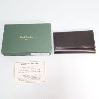 ポールスミス(Paul Smith)のPaul Smith ポール スミス　レザーキーケース　ブラウン　未使用品(キーケース)