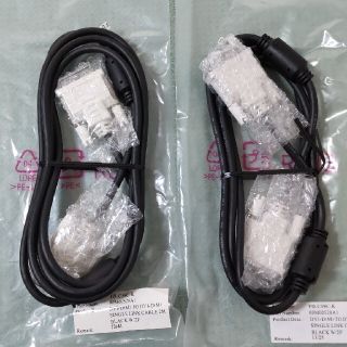 DVI-D(M) to DVI-D(M) 2m 2本セット(映像用ケーブル)